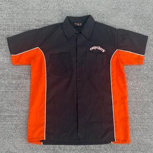 Y2K Easyriders Hard Core Biker Mechanic Work Shirt